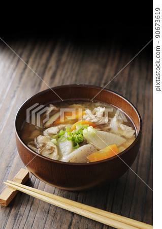 Lots of pork soup Lots of pork soup 90673619