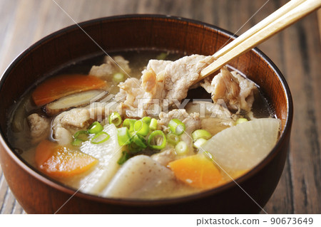 Lots of pork soup Lots of pork soup 90673649