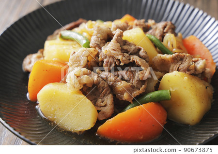 Meat and potatoes Meat and potatoes 90673875