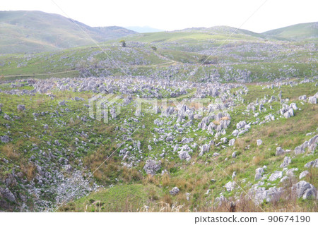 春秋吉台喀斯特高原景觀 90674190