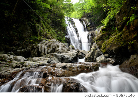 萬歲瀑布[和歌山縣日高川町曾川] 90675140