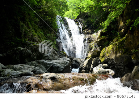 Banzai Waterfall [Sogawa, Hidakagawa Town, Wakayama Prefecture] 90675145