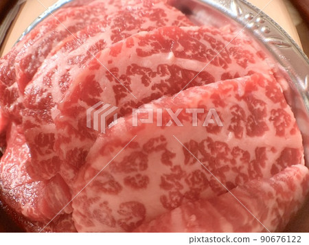 烤肉照片素材的生肉 90676122