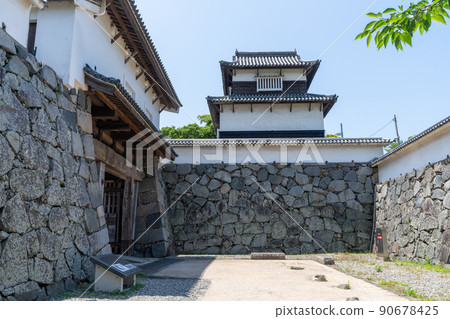 《福岡縣》福岡城跡和從福岡城跡看福岡市的風景（舞鶴公園，Korokan） 90678425