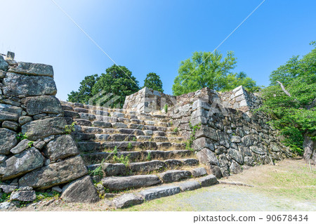 《Fukuoka Prefecture》 Fukuoka Castle Ruins and the scenery of Fukuoka City seen from the ruins of Fukuoka Castle (Maizuru Park, Korokan) 90678434