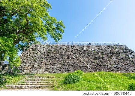 《Fukuoka Prefecture》 Fukuoka Castle Ruins and the scenery of Fukuoka City seen from the ruins of Fukuoka Castle (Maizuru Park, Korokan) 《Fukuoka Prefecture》 Fukuoka Castle Ruins and the scenery of Fukuoka City seen from the ruins of Fukuoka Castle (Maizuru Park, Korokan) 90678443