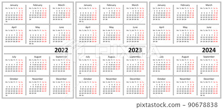 Calendar template 2022, 2023, 2024. Week starts on Monday. Calendar template 2022, 2023, 2024. Week starts on Monday. 90678838