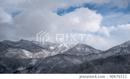 新潟縣糸魚川市西檜山 Charmant Hiuchi 滑雪場山頂的景色 新潟縣糸魚川市西檜山 Charmant Hiuchi 滑雪場山頂的景色 90679311