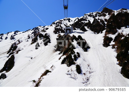 5 月 立山黑部阿爾卑斯山脈路線 立山索道 90679385