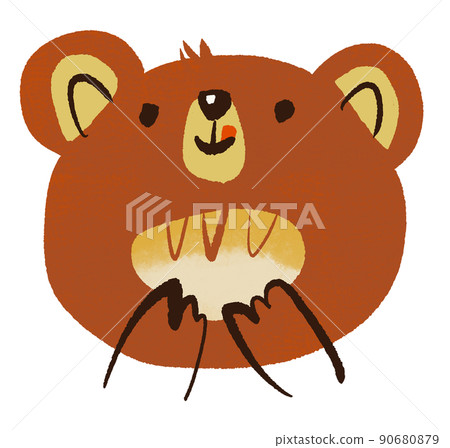 Bear and bread Bear and bread 90680879