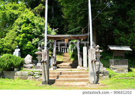 埼玉縣小川町下里的八宮神社 埼玉縣小川町下里的八宮神社 90681202