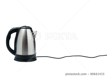 modern kettle water boiler for your kitchen an image isolated on white with clipping path modern kettle water boiler for your kitchen an image isolated on white with clipping path 90681433
