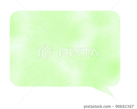 水彩畫方形氣球,黃綠色通行證 其他顏色可選 水彩畫方形氣球,黃綠色通行證 其他顏色可選 90682387