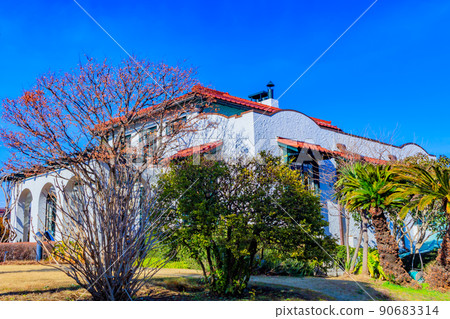 [Cityscape of Kanagawa] Cityscape around Yokohama Foreign Settlement 90683314