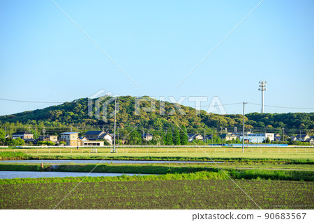 西尾市八表山遠景 90683567