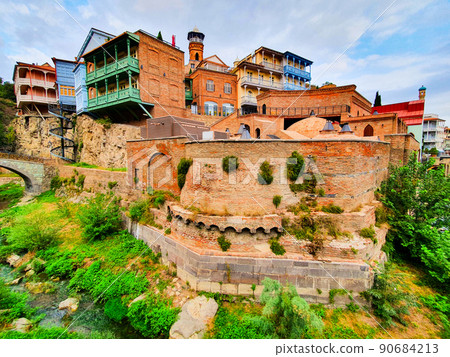 Abanotubani ancient district, Tbilisi old town Abanotubani ancient district, Tbilisi old town 90684213