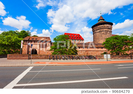 Handwerkerhof or Crafts Yard in Nuremberg 90684270