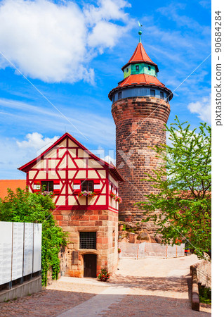 Nuremberg Castle in Nuremberg city, Bavaria 90684284