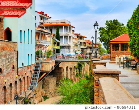 Abanotubani ancient district, Tbilisi old town Abanotubani ancient district, Tbilisi old town 90684311