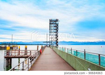 Aussichtsturm or Moleturm observation tower, Friedrichshafen 90684863