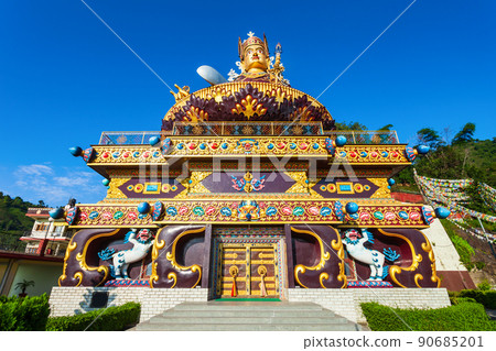 Guru Padmasambhava statue in Rewalsar, India 90685201