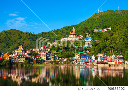 Rewalsar buddhist town near Mandi, India 90685202