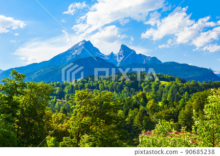Watzmann mountain in Bavarian Alps, Germany 90685238