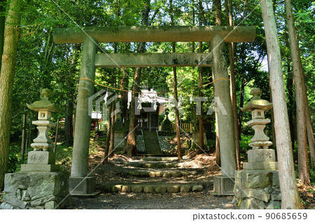 埼玉縣小川町下里的八宮神社 90685659