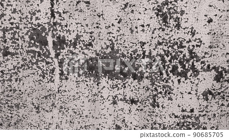 Texture of weathered metal wall with cracked paint and rust Texture of weathered metal wall with cracked paint and rust 90685705