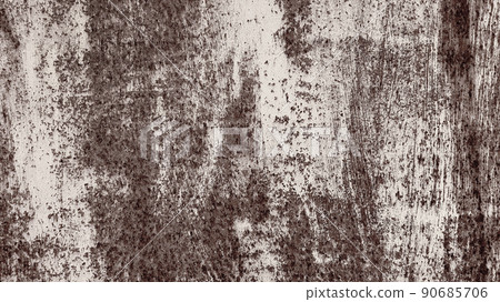 Texture of a painted metal wall covered with rust Texture of a painted metal wall covered with rust 90685706