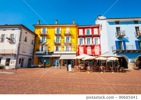 Ascona town near Locarno, Switzerland 90685841