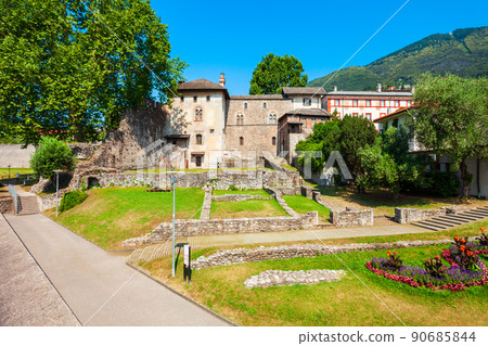 Visconteo Castle in Locarno town 90685844