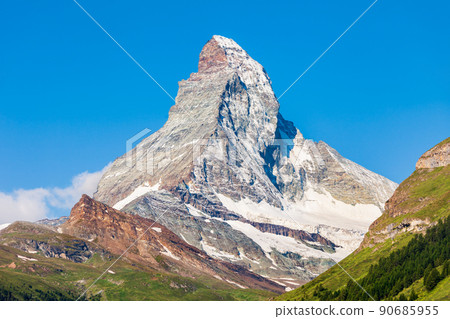 Matterhorn mountain range in Switzerland Matterhorn mountain range in Switzerland 90685955