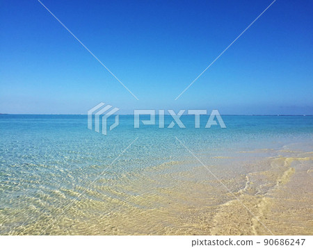 Beach in Okinawa Beach in Okinawa 90686247