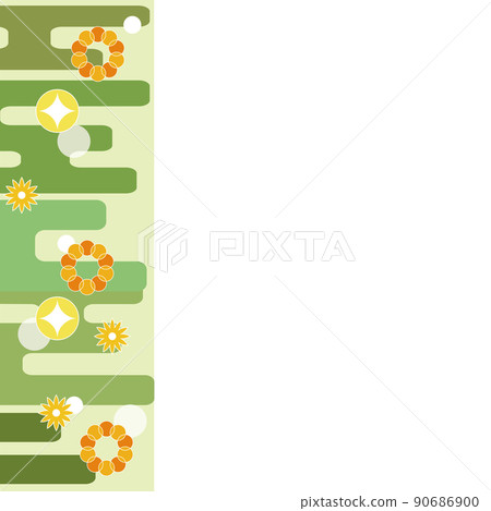 Japanese pattern message card Japanese pattern message card 90686900