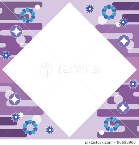 Japanese pattern message card Japanese pattern message card 90686906