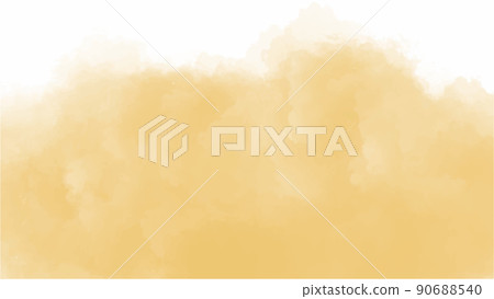 Yellow watercolor background for your design, watercolor background concept, vector. Yellow watercolor background for your design, watercolor background concept, vector. 90688540
