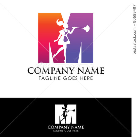 Housekeeper Maid Logo Sign Housekeeper Maid Logo Sign 90689497