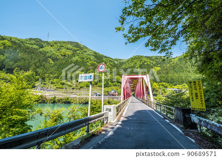 《岐阜縣》惠那市笠城峽 90689571