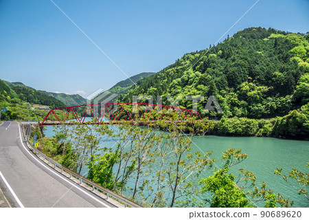 《Gifu Prefecture》 Ena City Kasagikyo 90689620