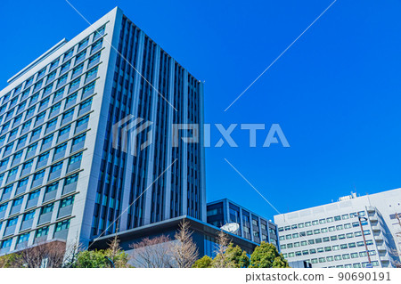 [Cityscape of Tokyo] Nagatacho Chuo Government Office 90690191