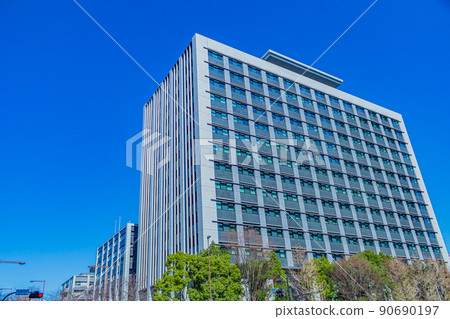 [Cityscape of Tokyo] Nagatacho Chuo Government Office 90690197