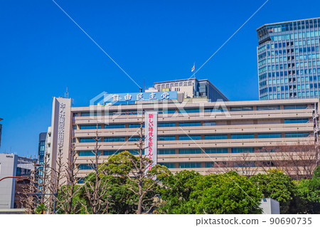 [Cityscape of Tokyo] Cityscape around Nagatacho 90690735