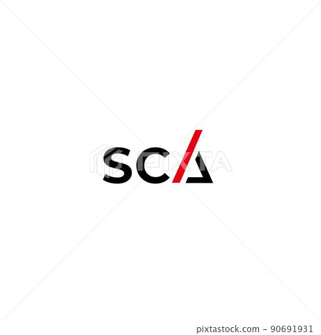 Logo with the initials SCA modern and luxurious 1 Logo with the initials SCA modern and luxurious 1 90691931