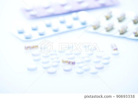 Various medicines, prescription drugs, image materials 90693338
