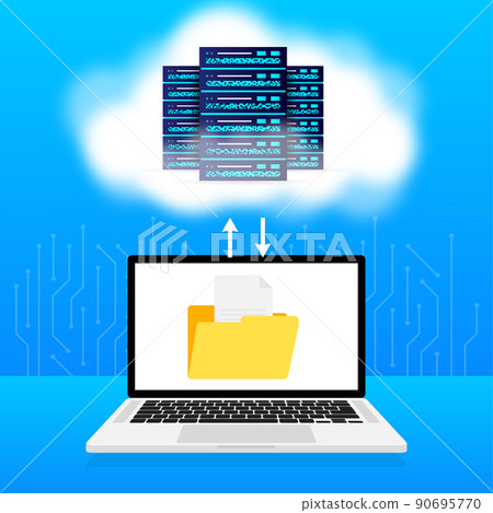 Abstract data center transport. Abstract vector background. Vector template Abstract data center transport. Abstract vector background. Vector template 90695770