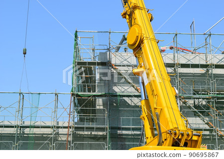 Construction site under construction 90695867