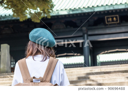 穿過東京文京區湯島制道歷史遺跡 90696488