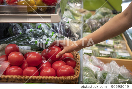 Super tomato vegetable section Super tomato vegetable section 90698049