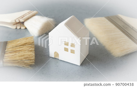 繪畫作品 刷子 刷子 改造 外牆繪畫 修復繪畫 90700438